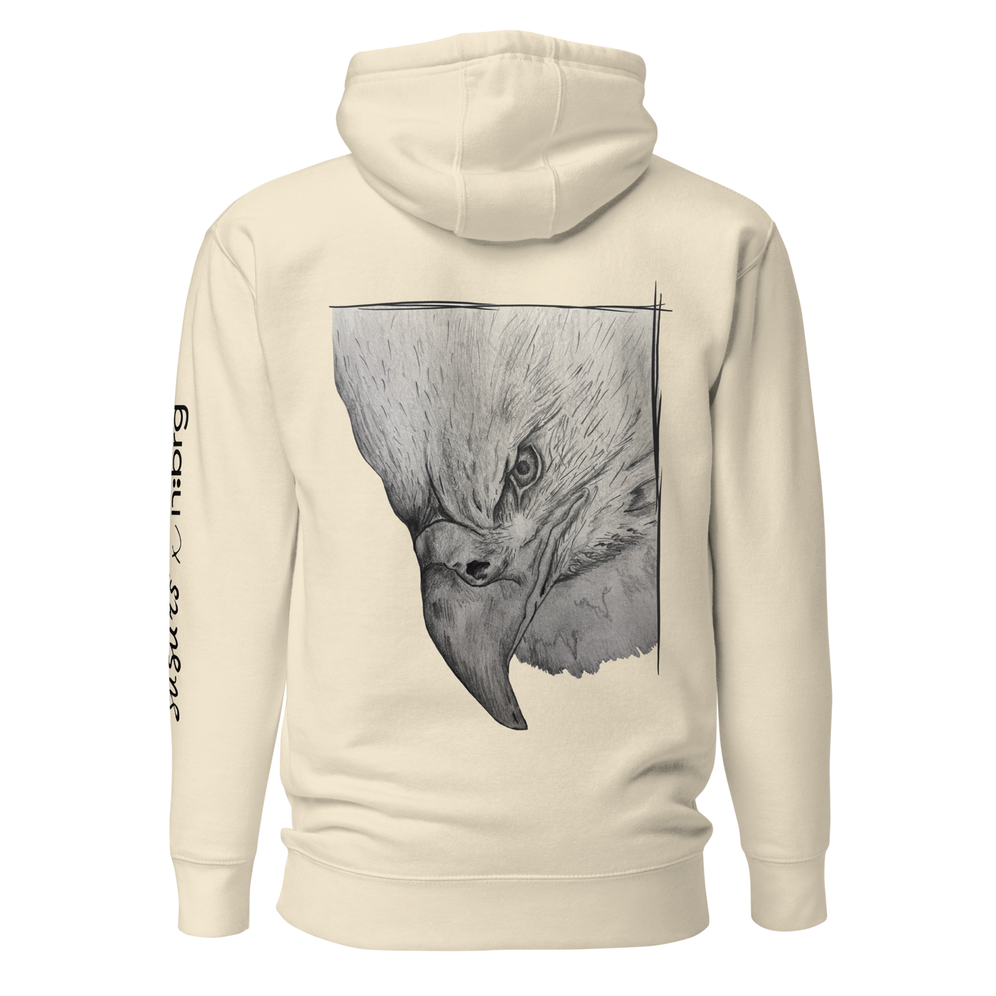 Ērglis | FULL FIT Unisex Premium džemperis ar kapuci