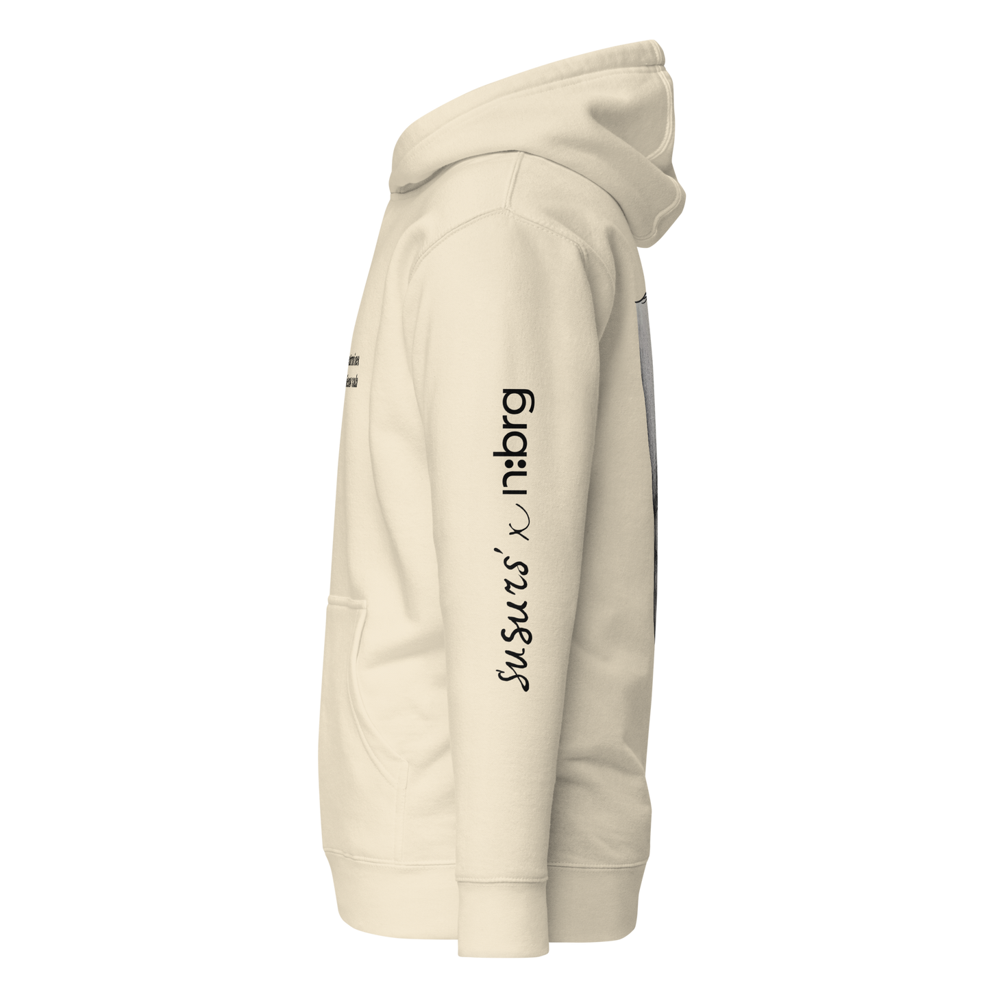 Ērglis | FULL FIT Unisex Premium džemperis ar kapuci
