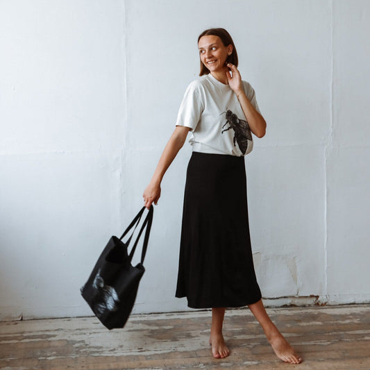 Bee | Oversized Cotton T-shirt