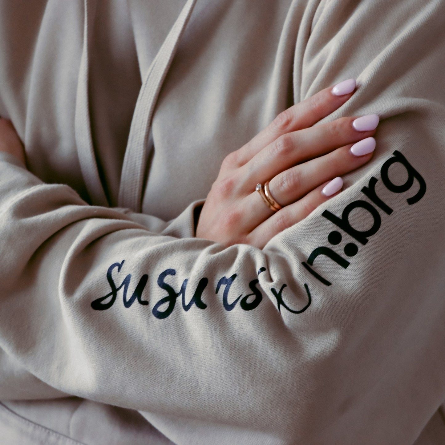 Žirafe | Unisex Premium džemperis ar kapuci