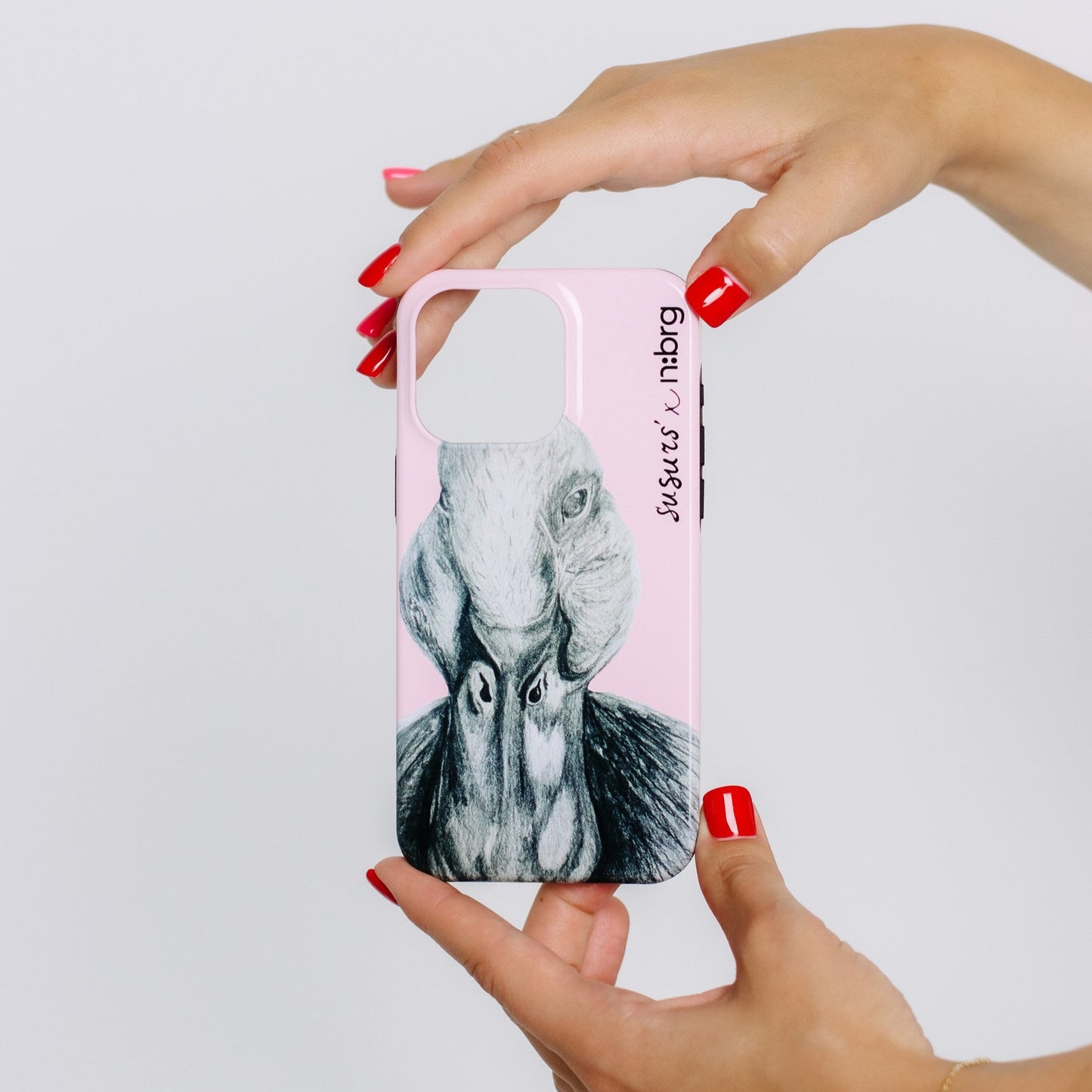 Pink duck | android phone protective case