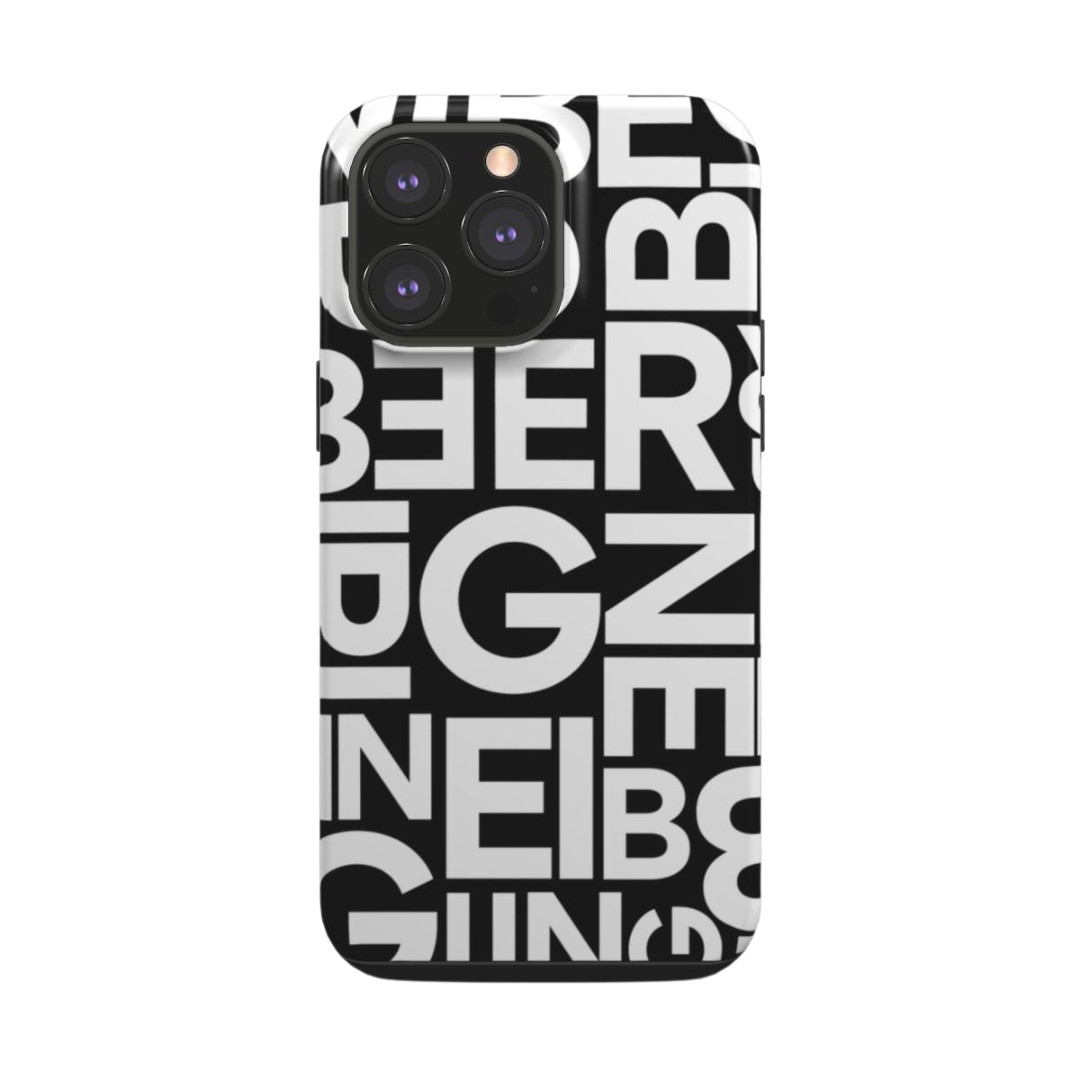 letters white | tough case