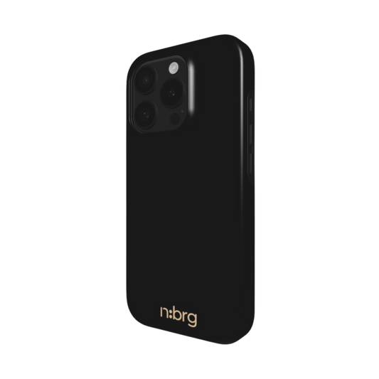 black | double layer phone cover