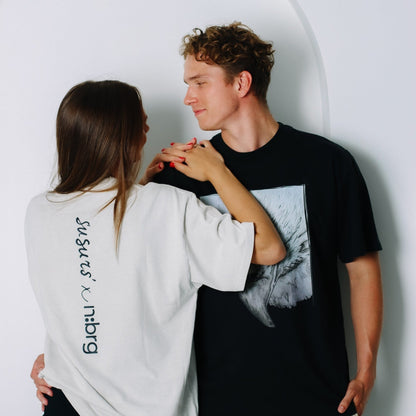 Panda | Oversized Cotton T-shirt 