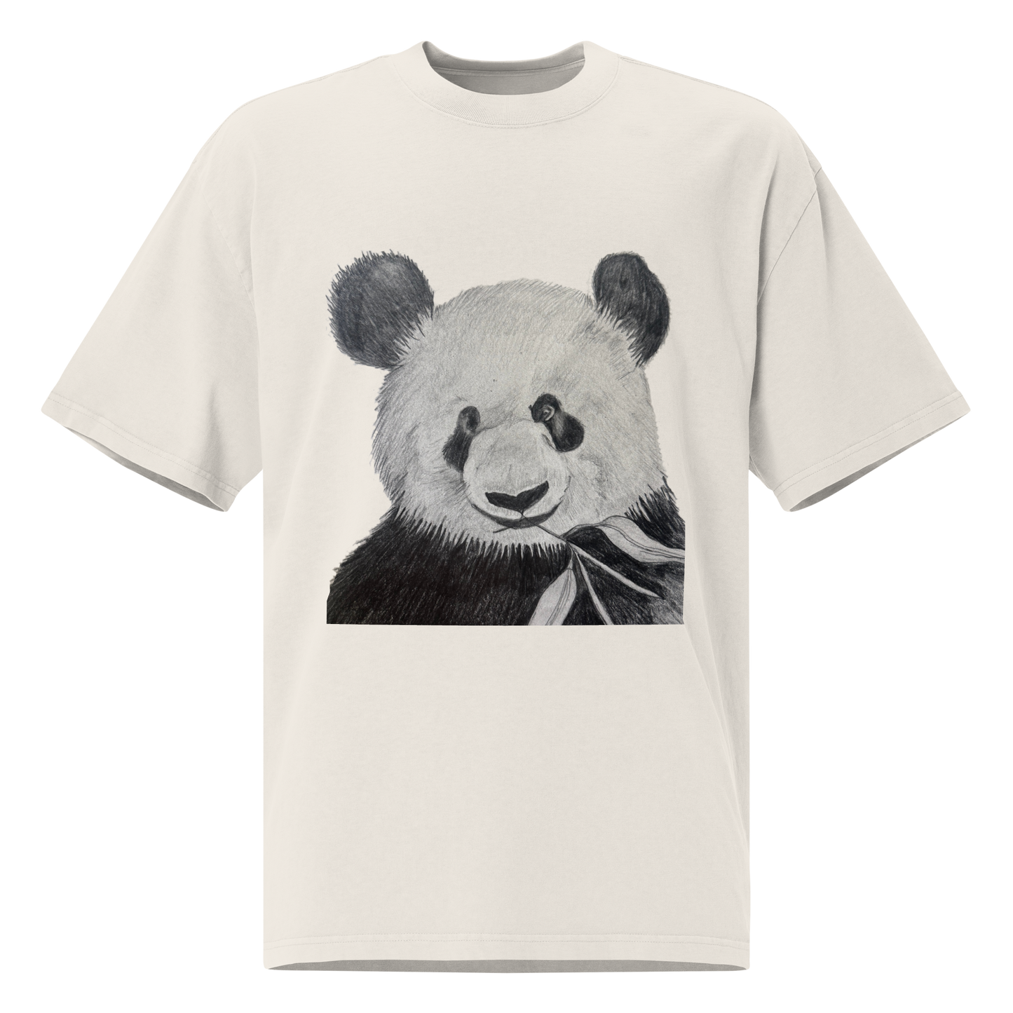 Panda | Oversized Cotton T-shirt 