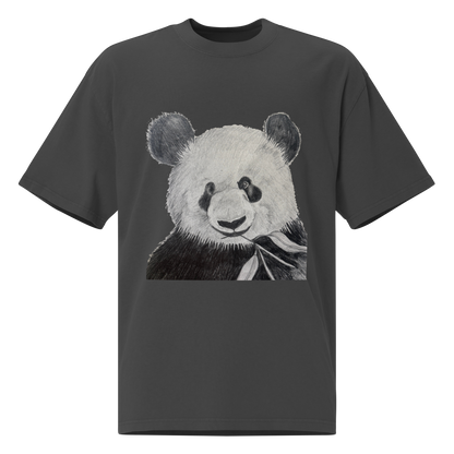 Panda | Oversized Cotton T-shirt 