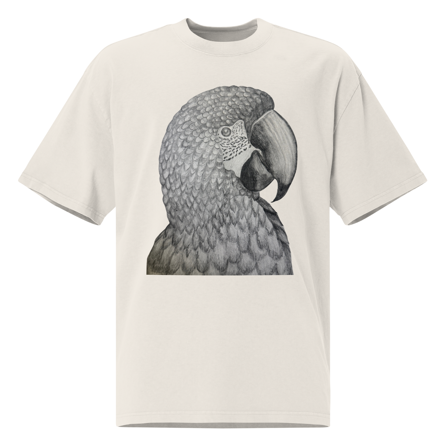 Parrot | Oversized Cotton T-shirt 