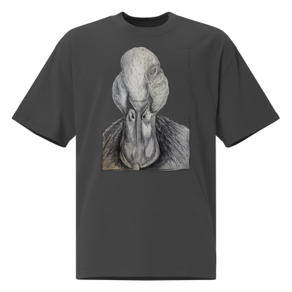 Pīle | Oversized Kokvilnas t-krekls