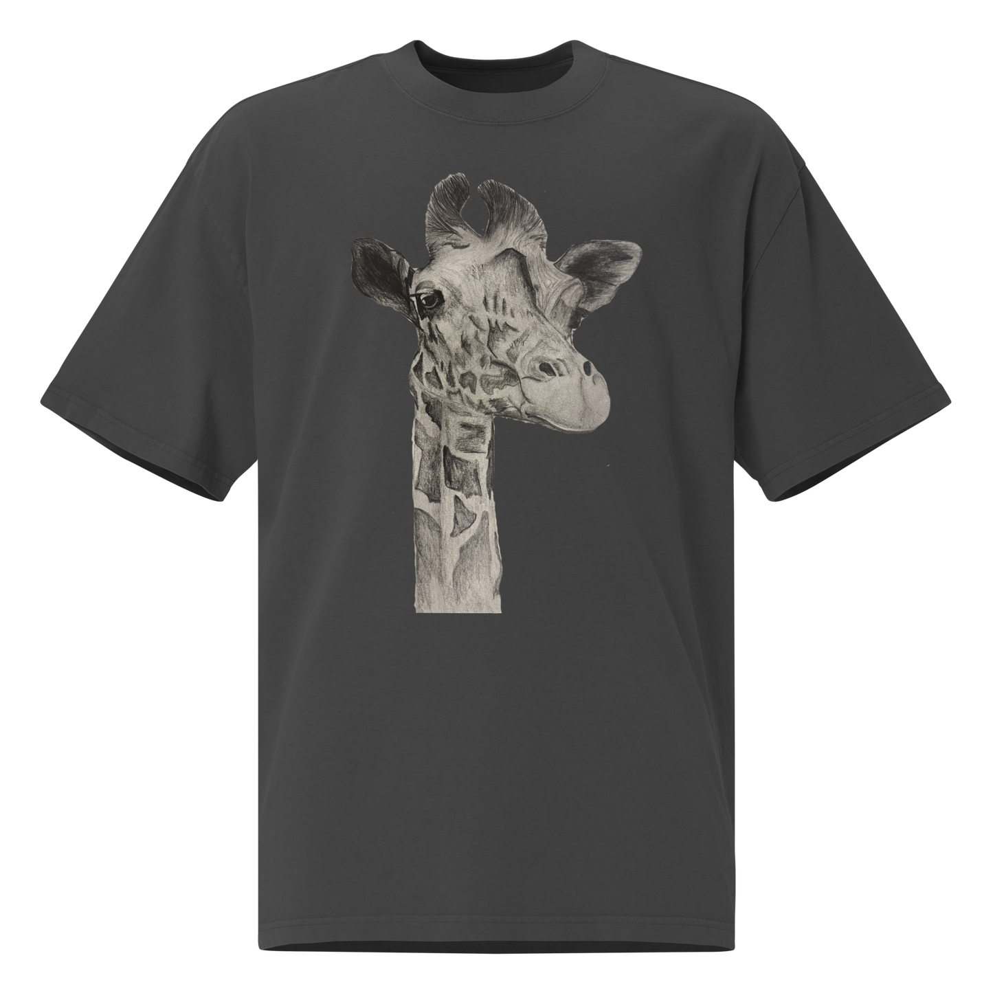 Giraffe | Oversized Cotton T-shirt 